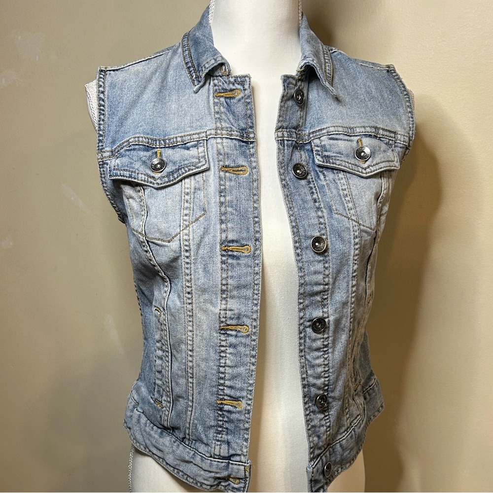 Merona Denim Vest, Women’s XS